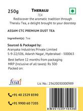 Load image into Gallery viewer, SilverMokka Original Assam Tea | Single Origin Tea | Assam Dust Tea | Strong, Aromatic, Flavorful | CTC Premium Dust Tea 250g