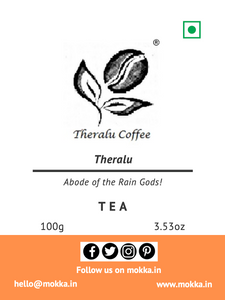 SilverMokka Theralu Tea - Kodagu CTC Premium Chocolate Tea 100g