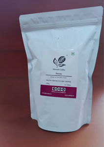 MokkaFarms Traditional South Indian Filter Coffee | 80% Coffee - 20% Chicory Blend | Freshly Roast & Ground, Strong & Flavorful | Farm to Fork | One-way Valve Zip-lock Bag |