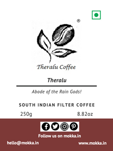 MokkaFarms Traditional South Indian Filter Coffee | 80% Coffee - 20% Chicory Blend | Freshly Roast & Ground, Strong & Flavorful | Farm to Fork | One-way Valve Zip-lock Bag |