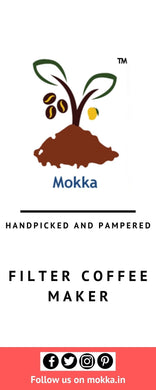 Mokka Filter Coffee Maker (3-4 cups, 200 ml)