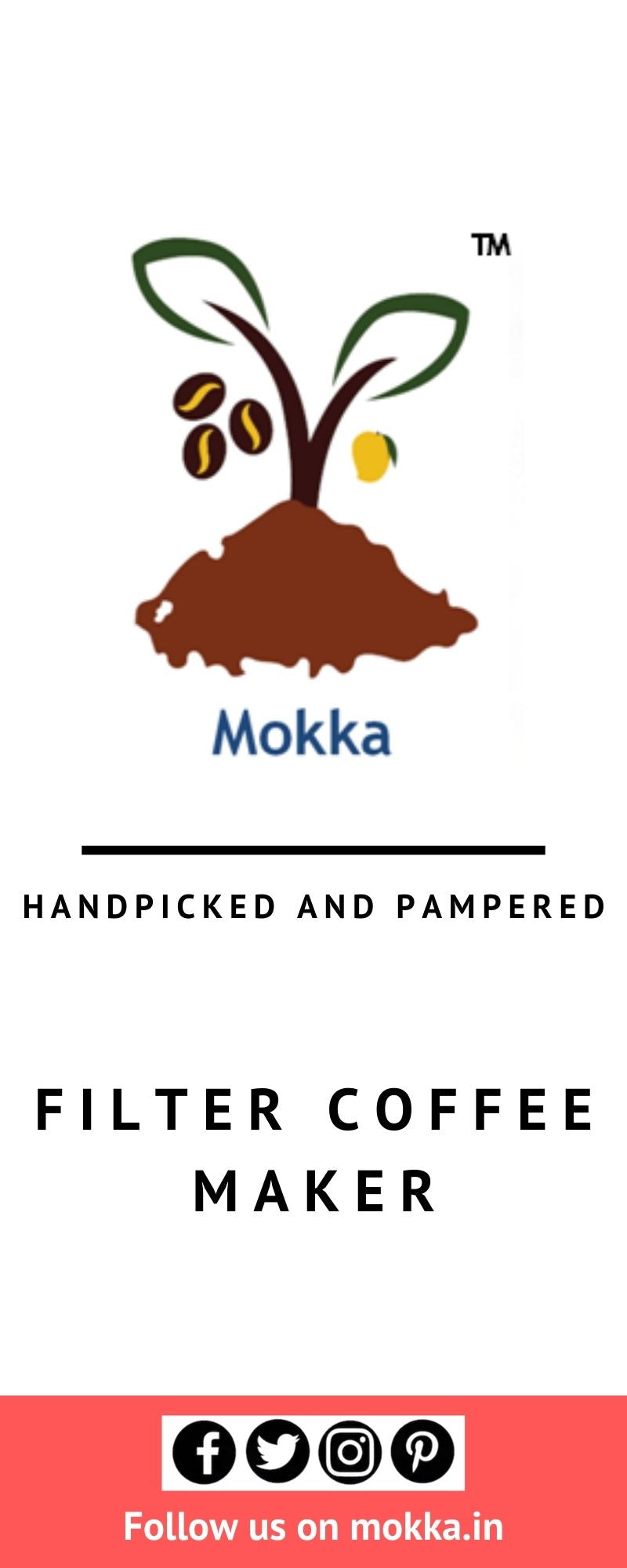 Mokka Filter Coffee Maker (2-3 cups, 150 ml)